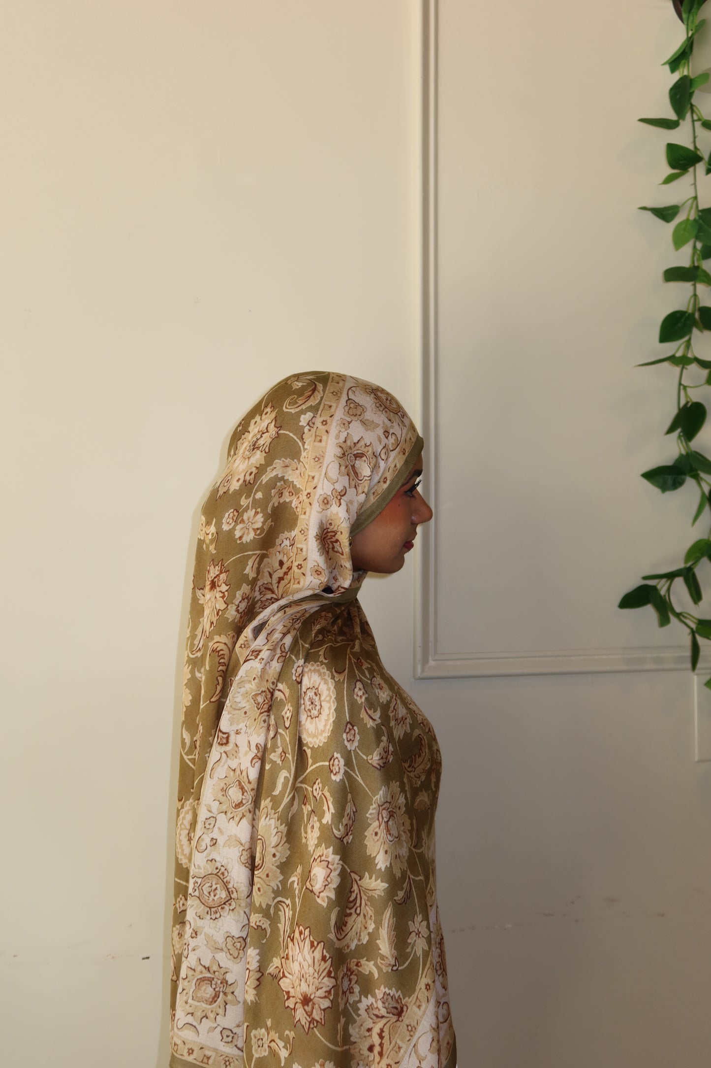 Olive Heirloom Pashmina