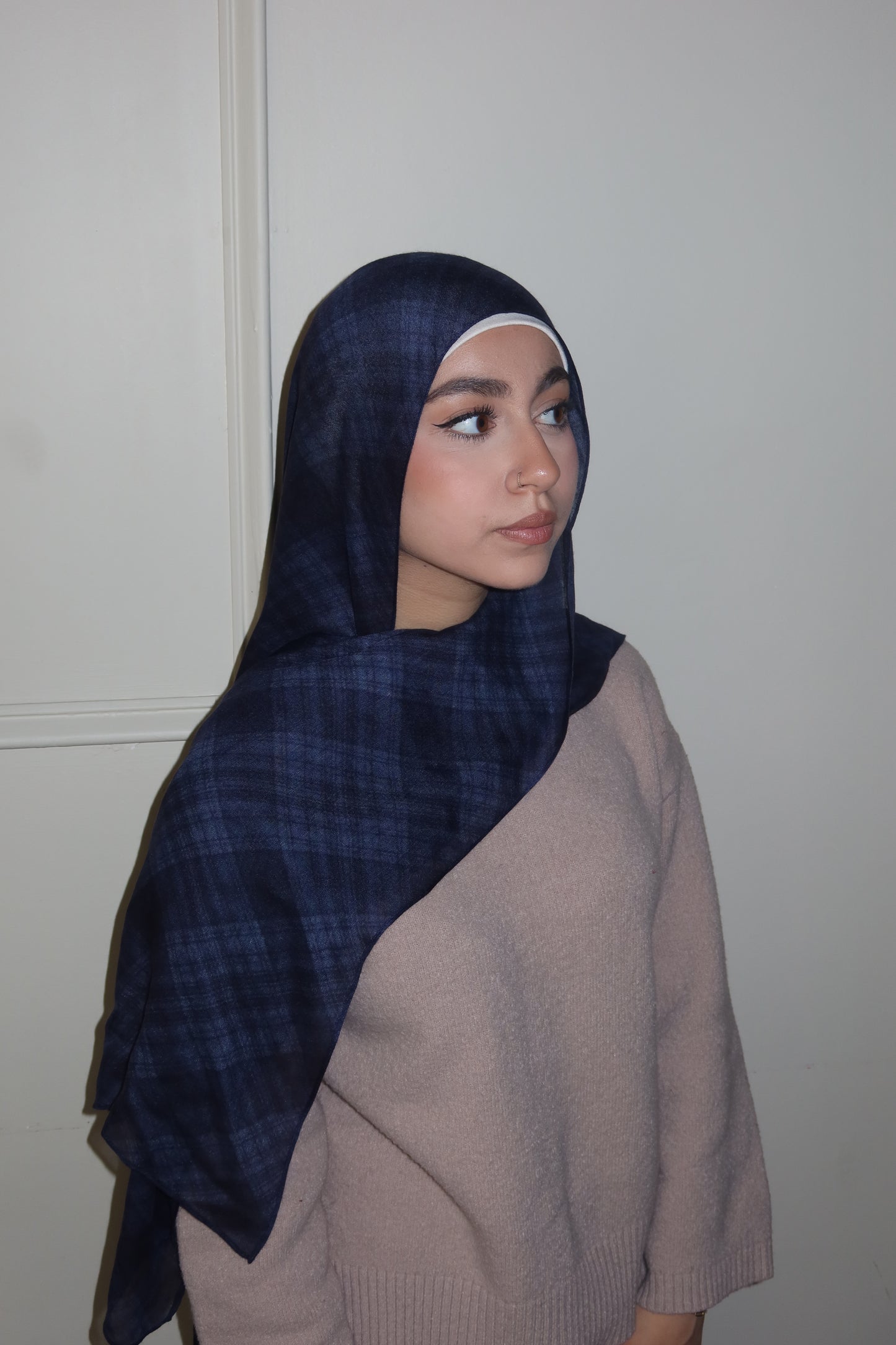 Navy Blue Plaid