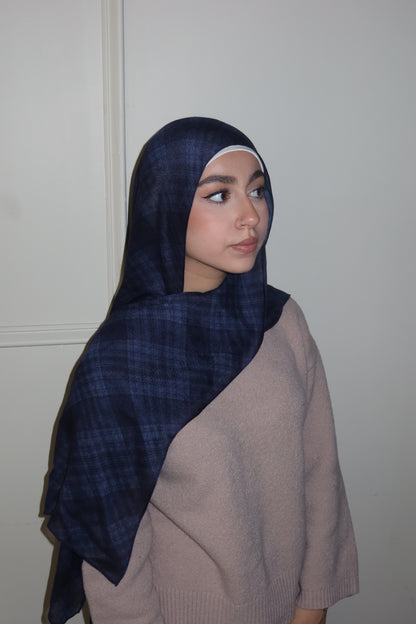 Navy Blue Plaid