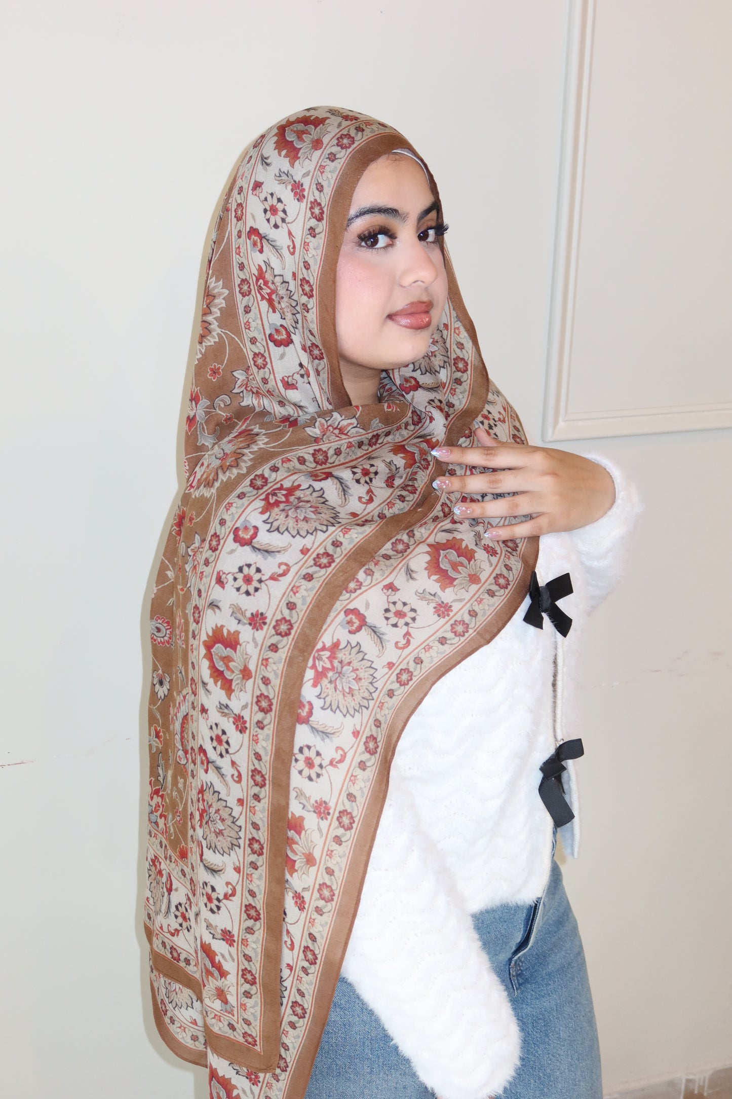 Maple Bloom Pashmina