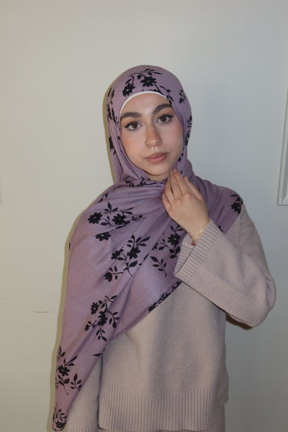 Purple Daisy Floral
