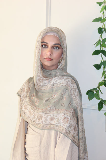 Soft Sage Pashmina