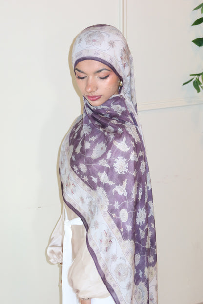 Plum Haze Pashmina