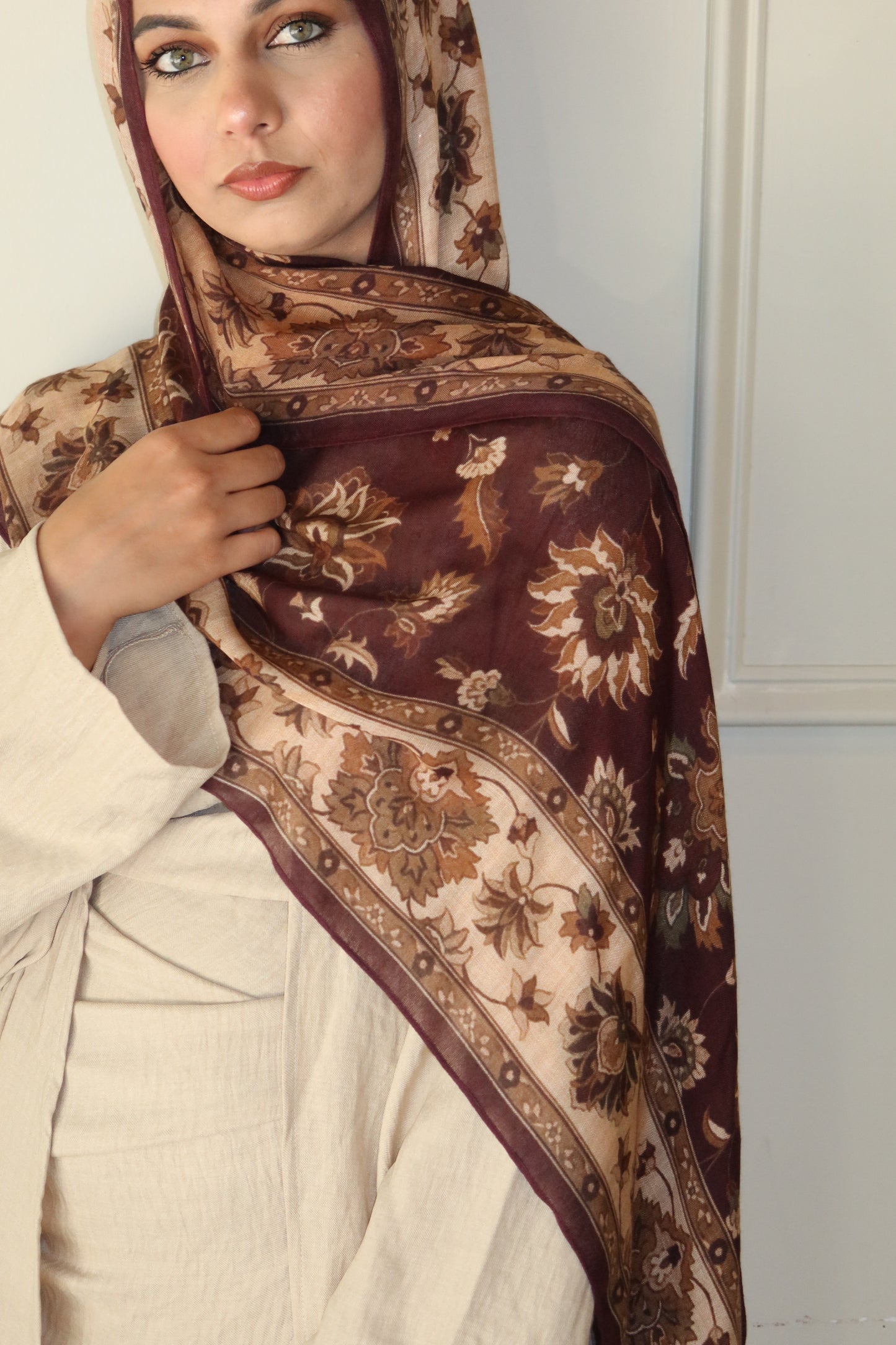 Chocolate Autumn Pashmina