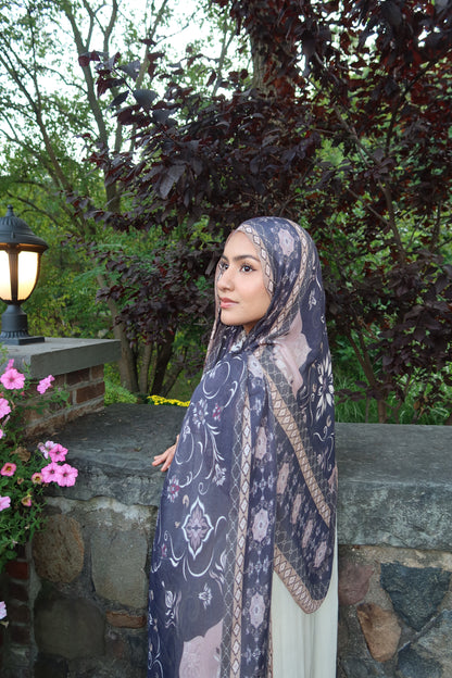 Navy Midnight Pashmina
