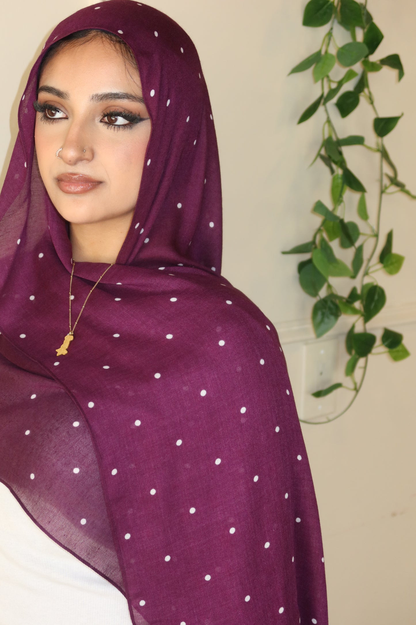 Purple Polka Dot