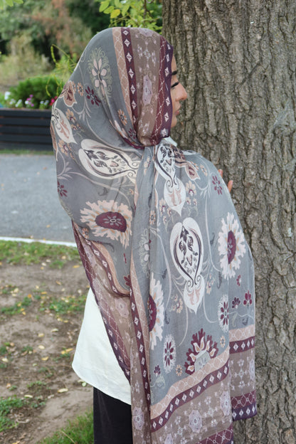Autumn Sage Pashmina