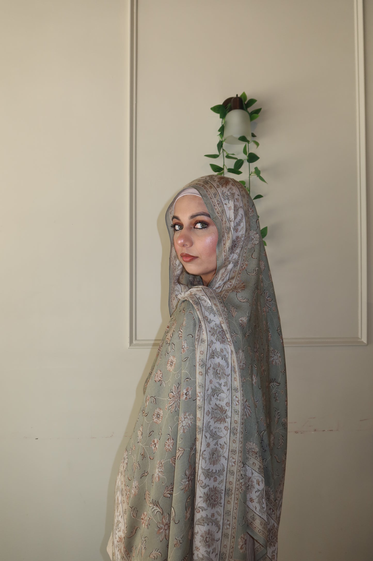 Soft Sage Pashmina