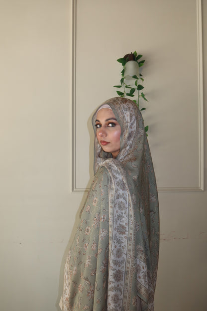 Soft Sage Pashmina