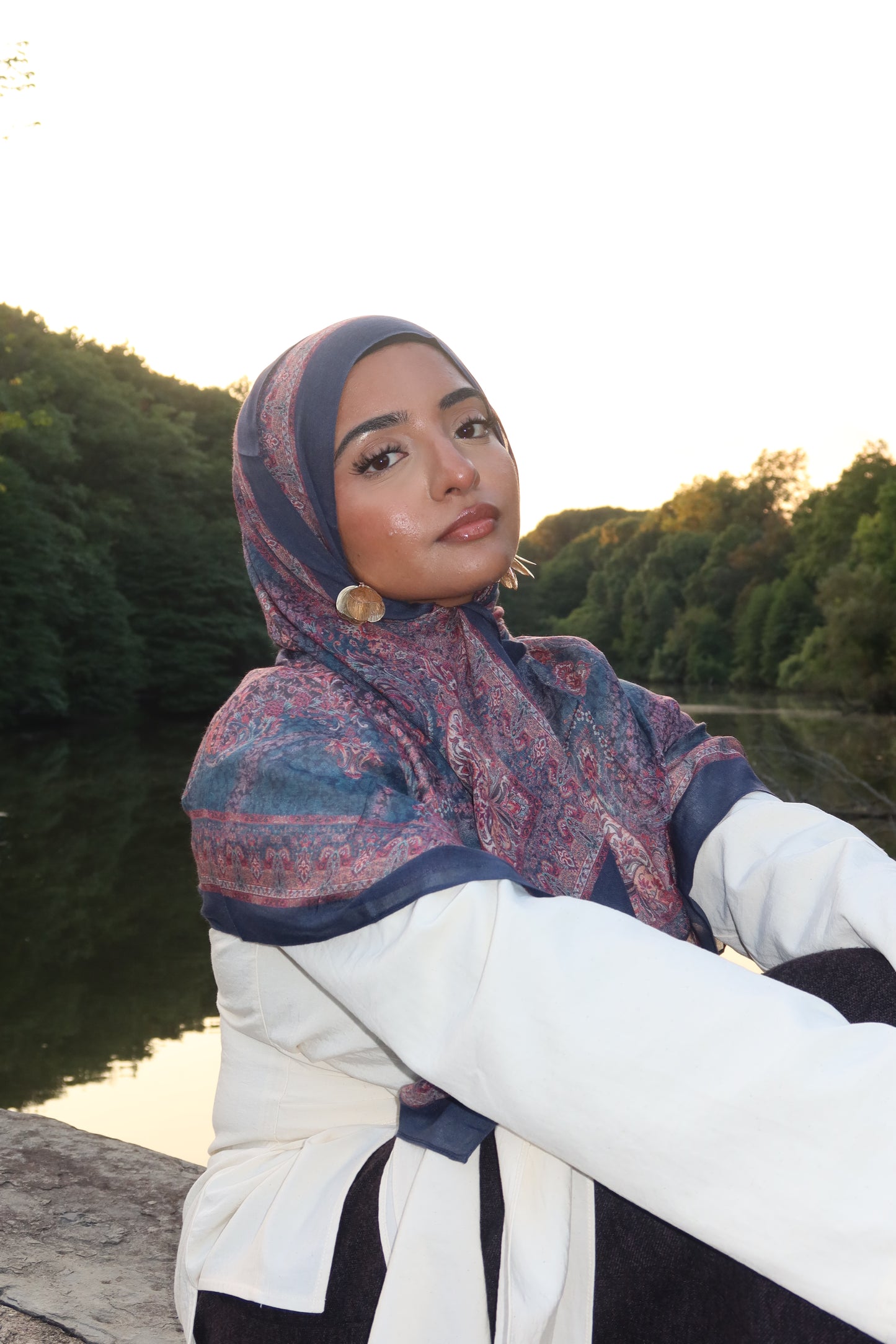 Royal Teal Pashmina