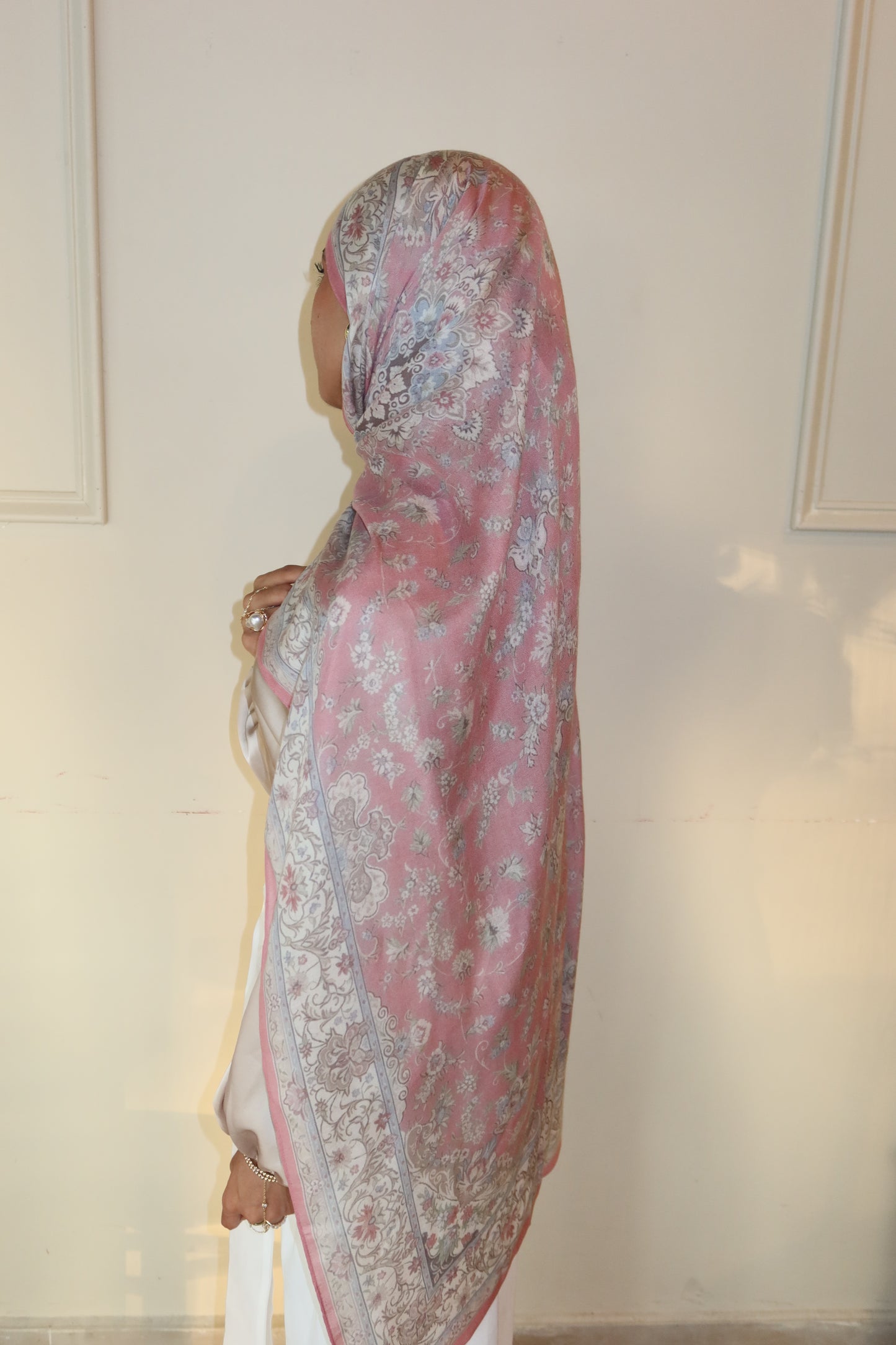 Pink Glory Pashmina