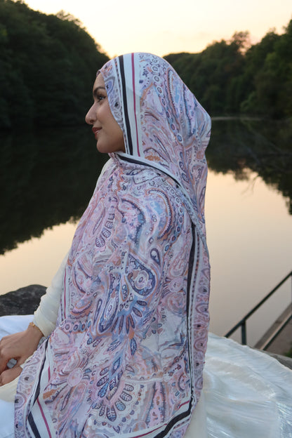 Lavender Rose Pashmina