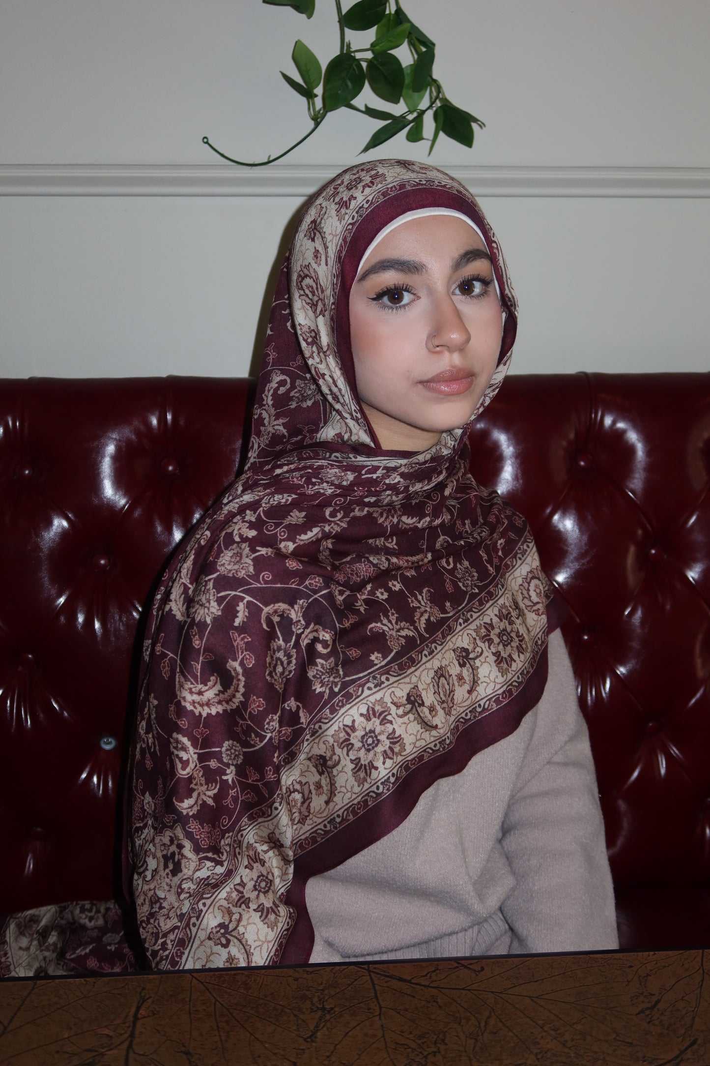 Berry Wine Pashmina