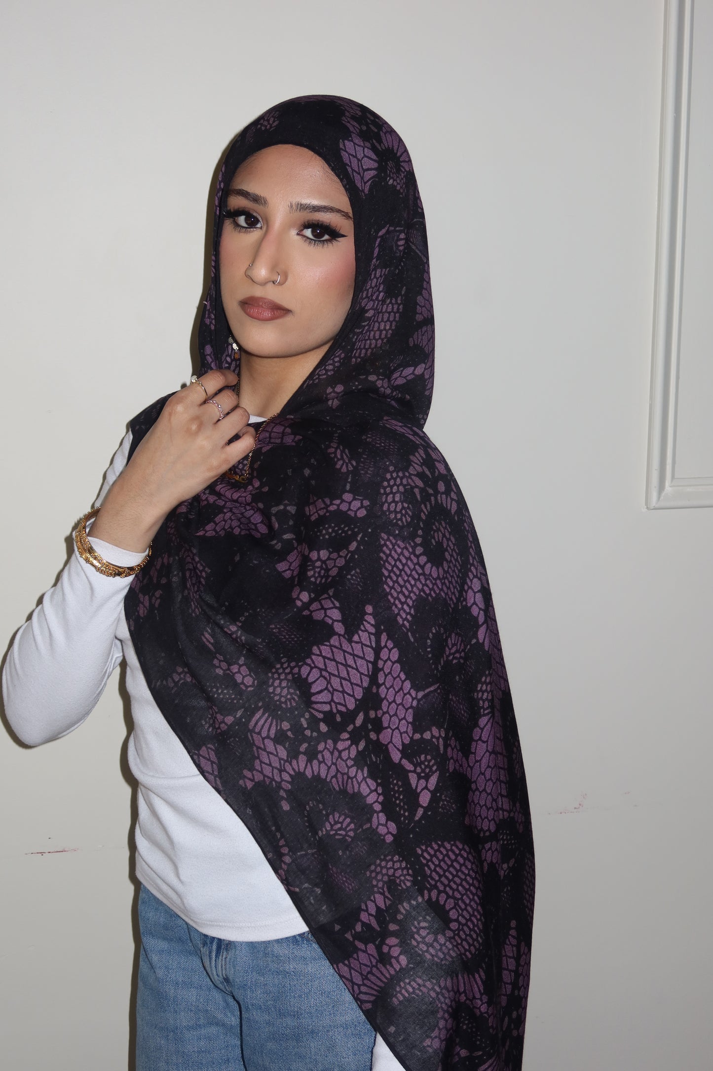 Purple Vintage Lace