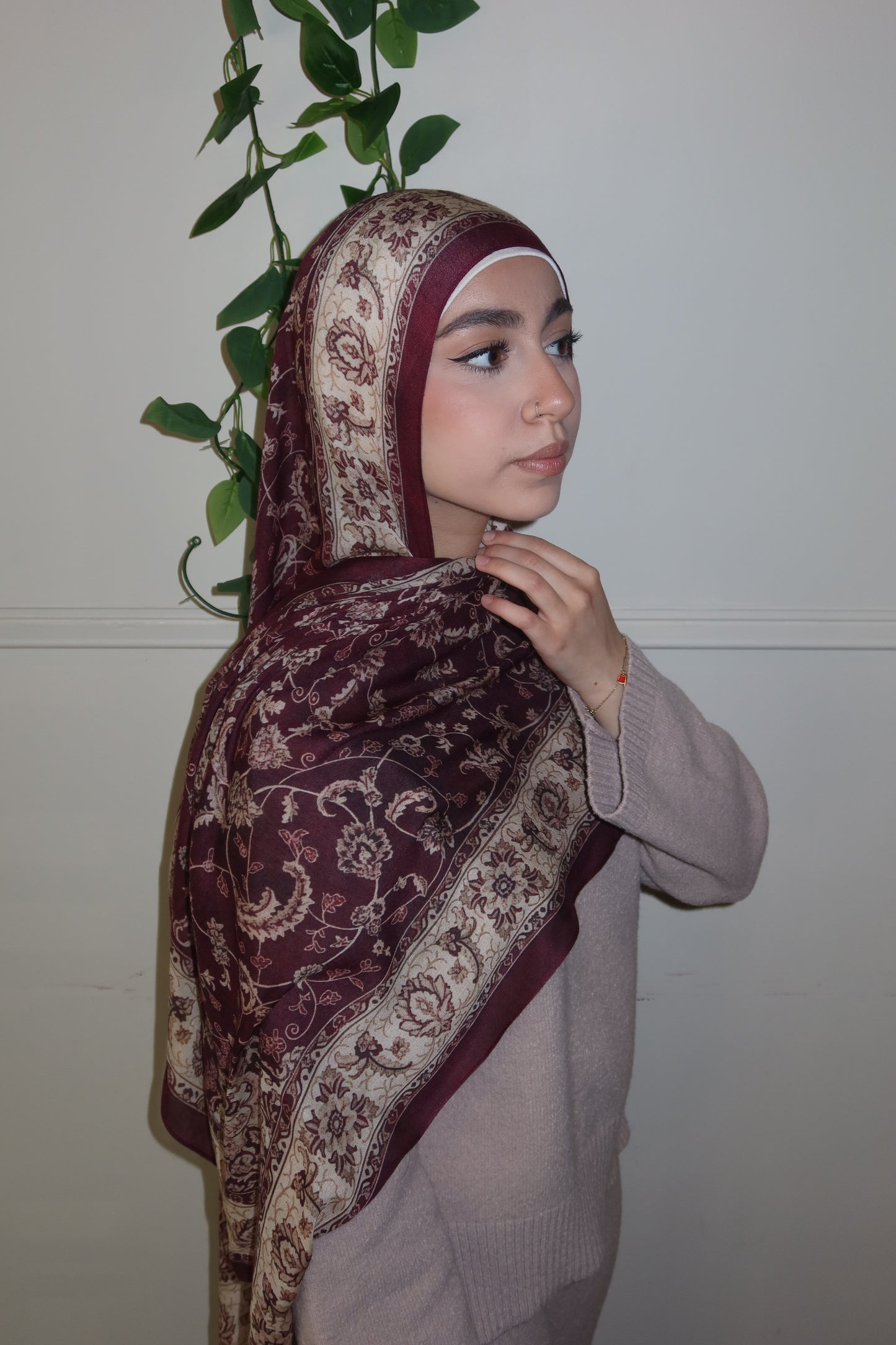 Berry Wine Pashmina