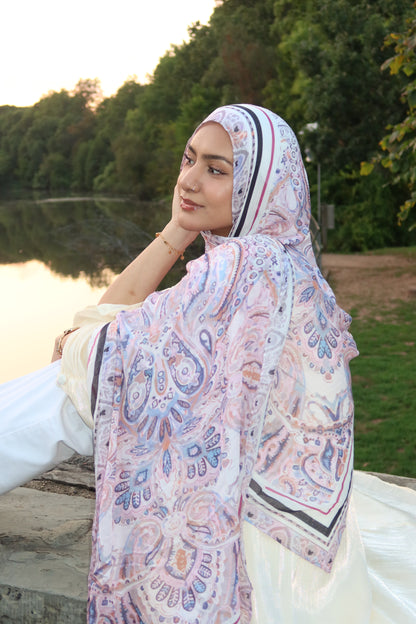 Lavender Rose Pashmina