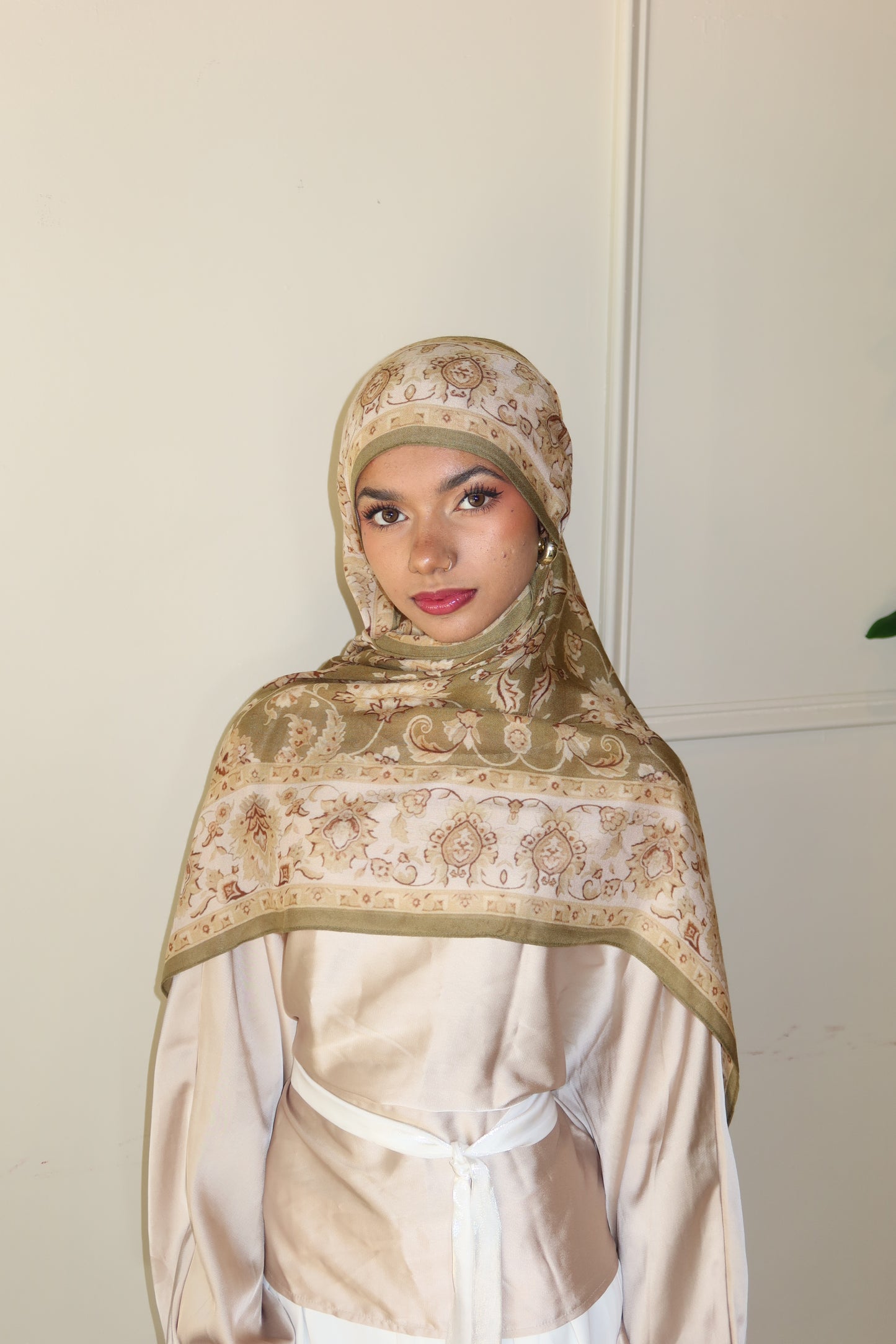 Olive Heirloom Pashmina
