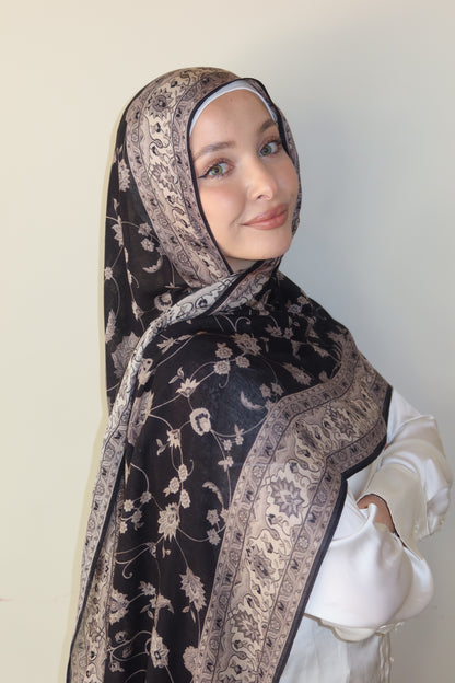 Black Taupe Pashmina
