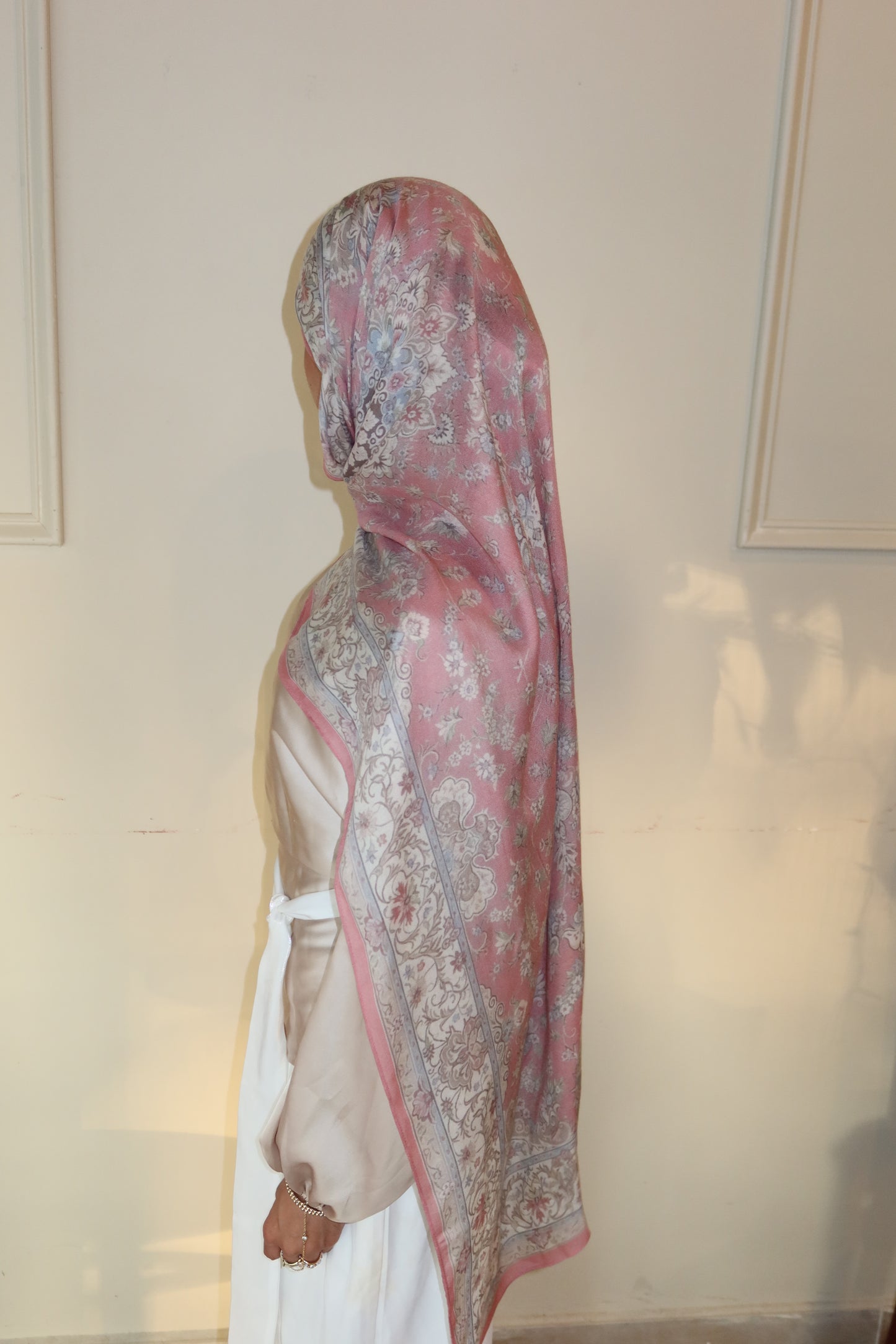 Pink Glory Pashmina