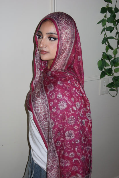 Fuchsia Pashmina
