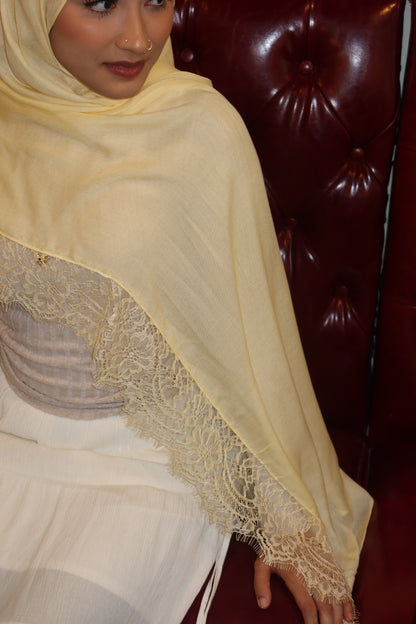 Butter Yellow Lace