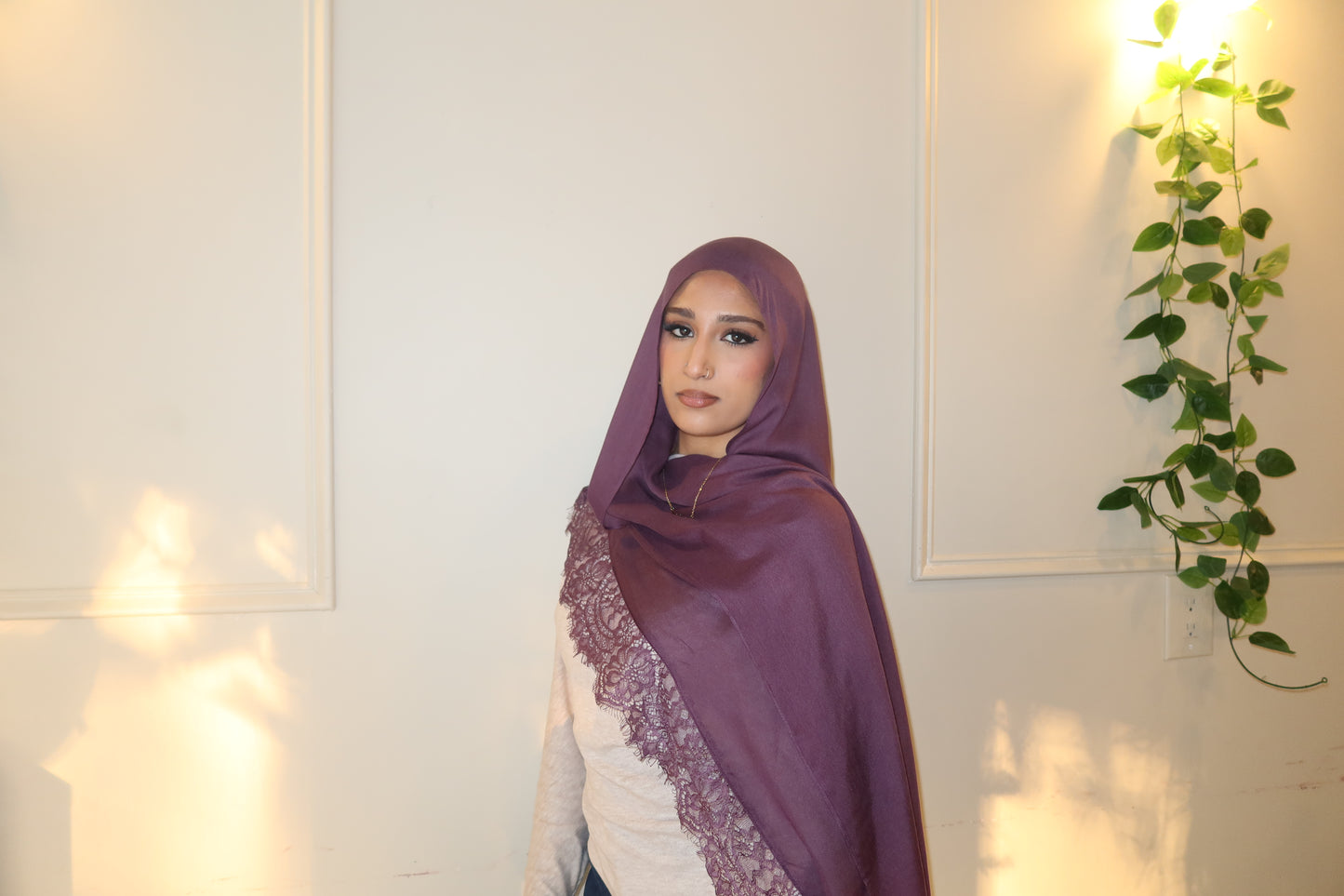 Dusty Plum Lace
