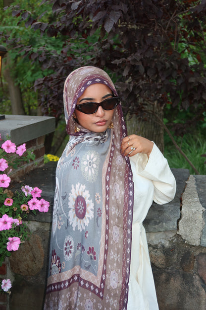 Autumn Sage Pashmina