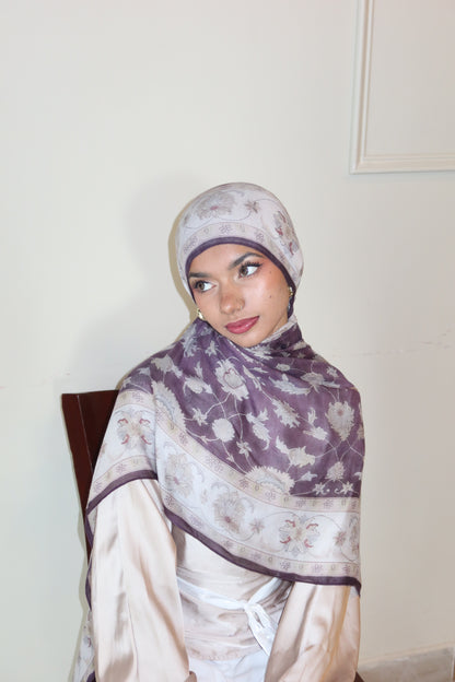 Plum Haze Pashmina