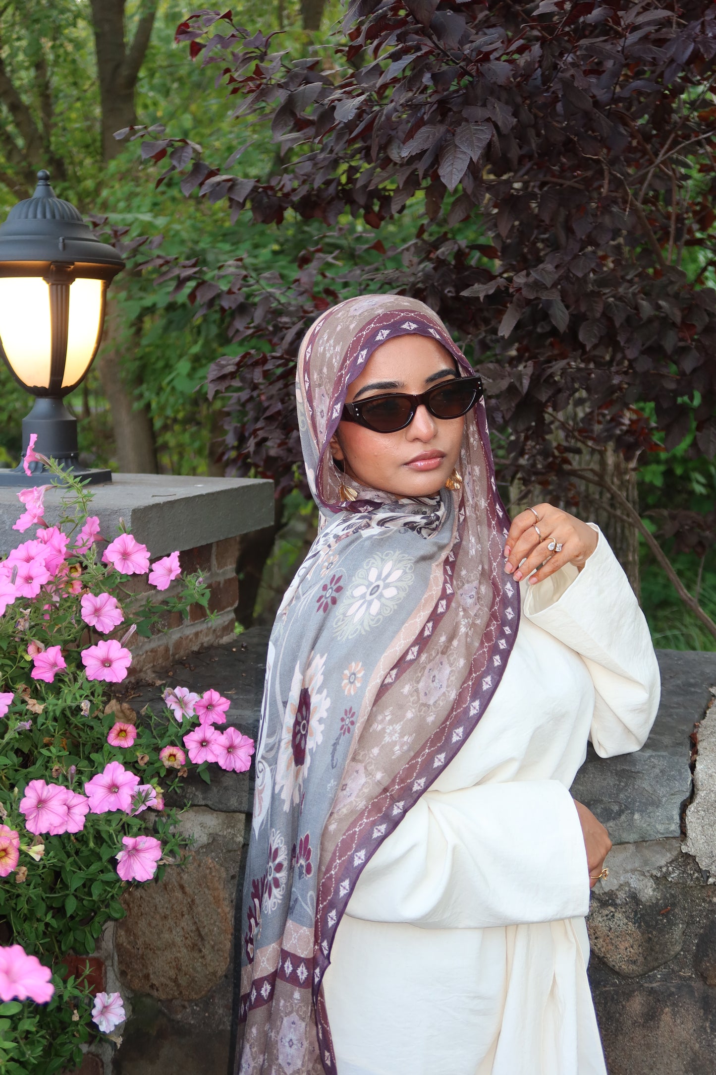Autumn Sage Pashmina