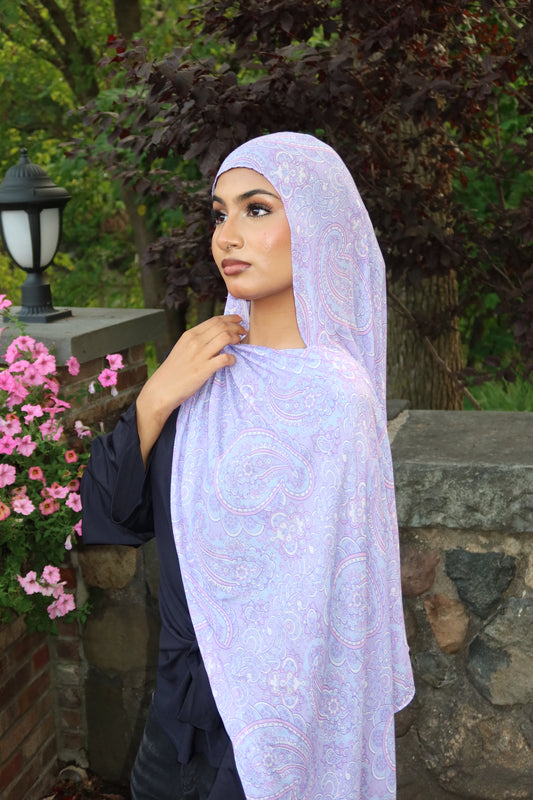 Lavender Paisley