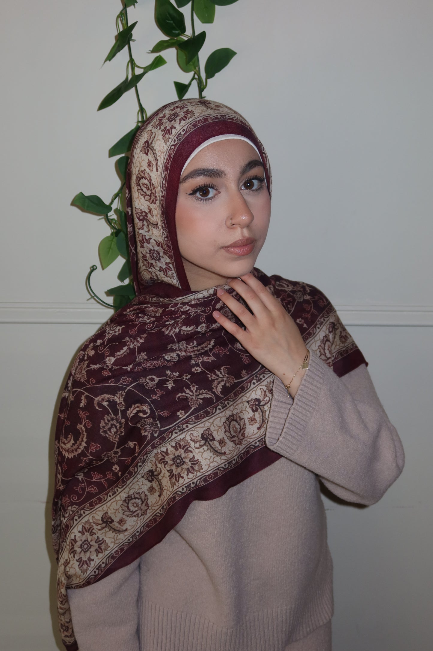 Berry Wine Pashmina