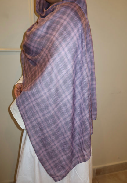 Lilac Blush Plaid
