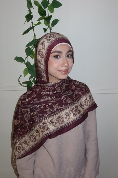 Berry Wine Pashmina