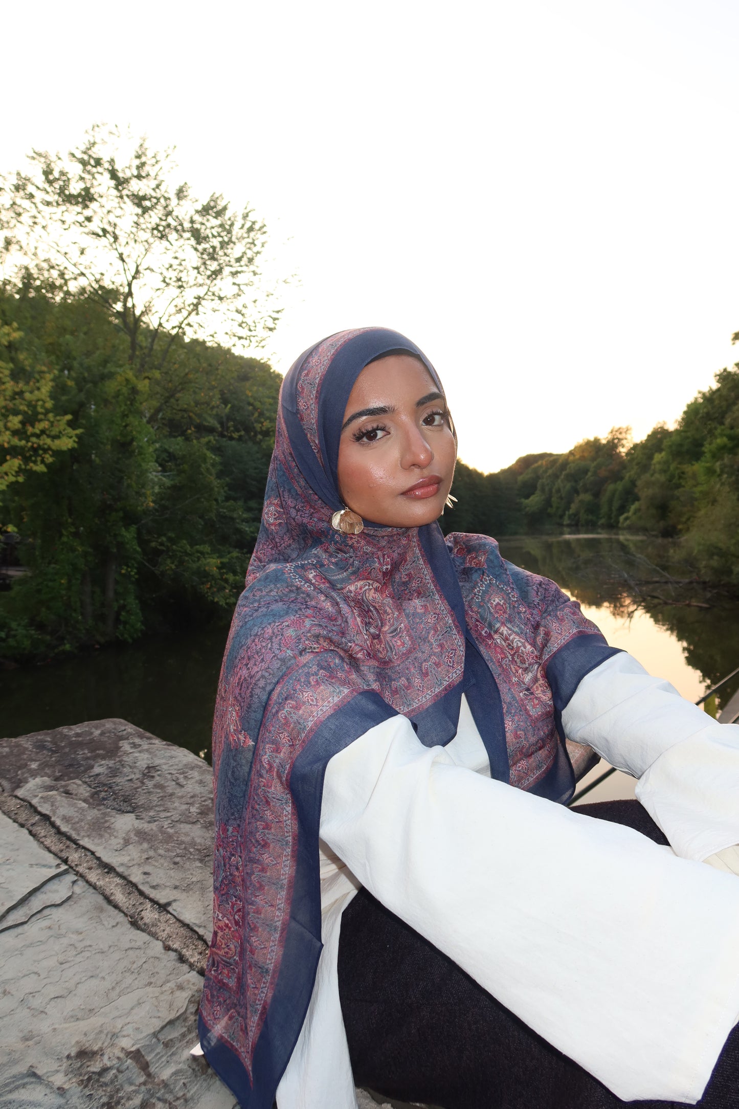 Royal Teal Pashmina