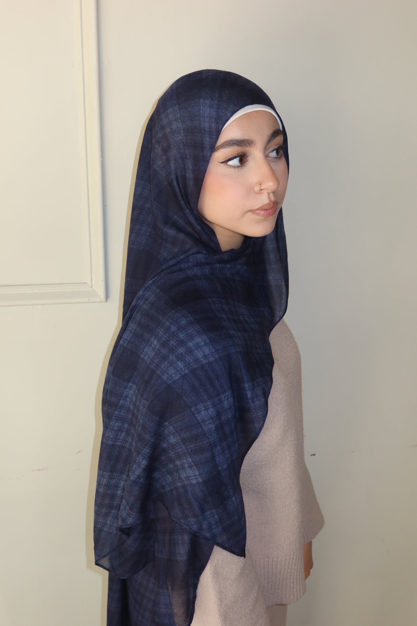 Navy Blue Plaid