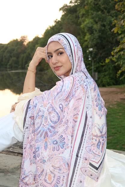 Lavender Rose Pashmina