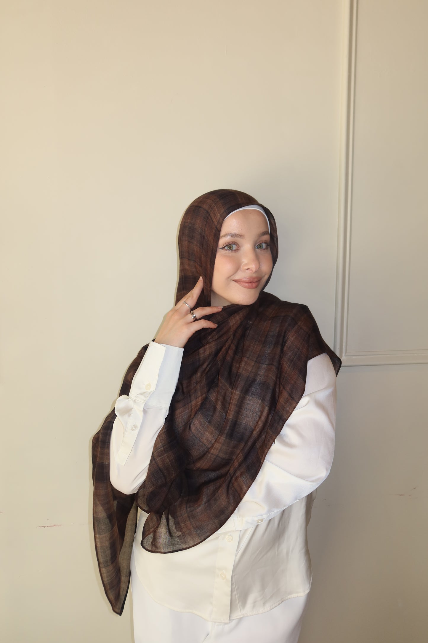 Espresso Brown Plaid