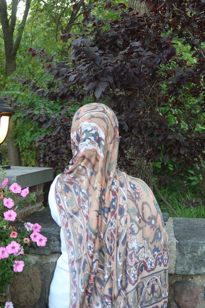 Golden Serenity Pashmina