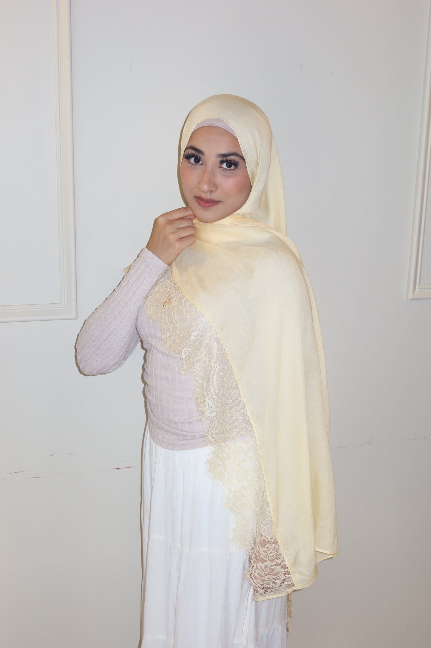 Butter Yellow Lace