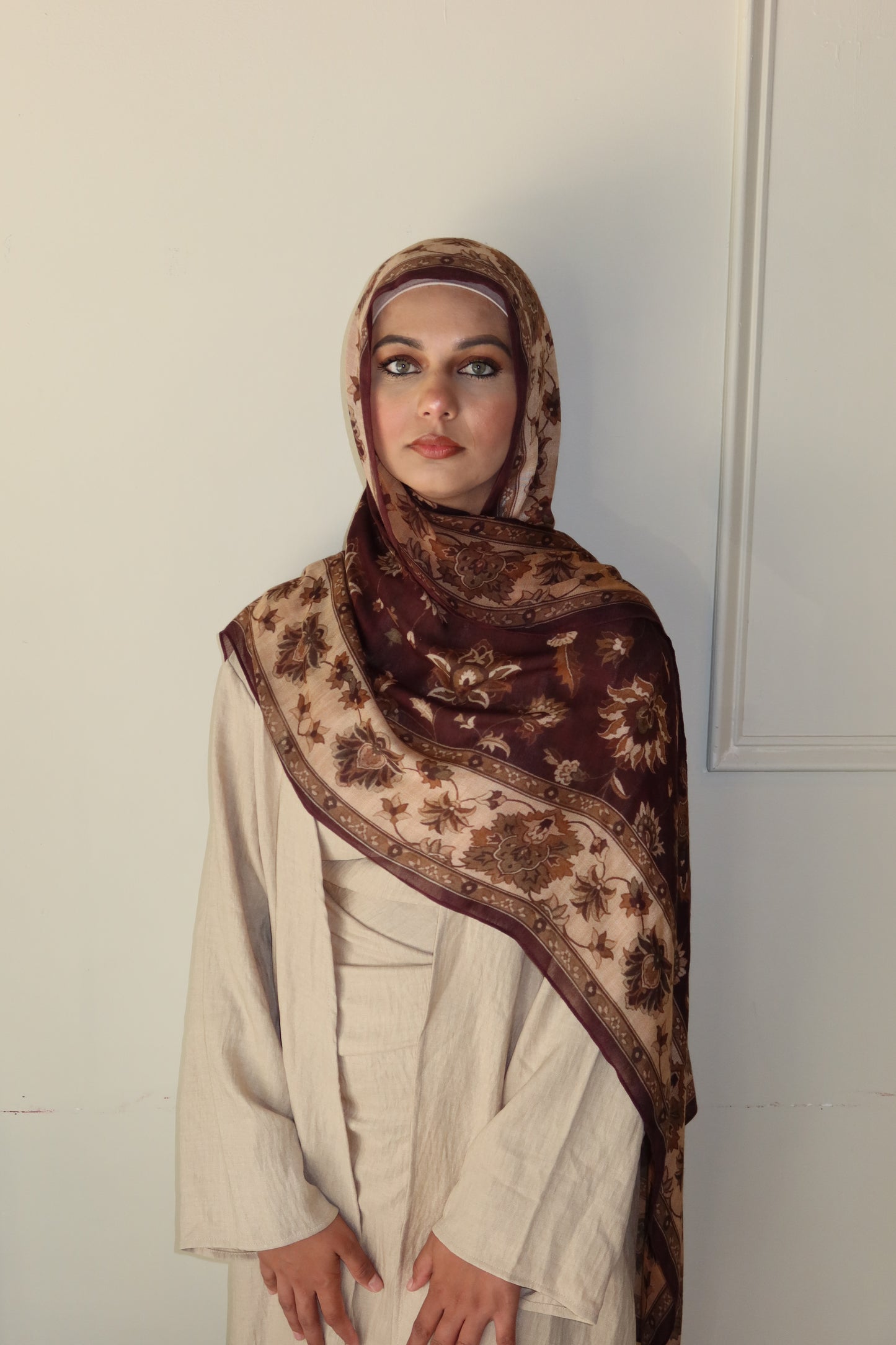 Chocolate Autumn Pashmina