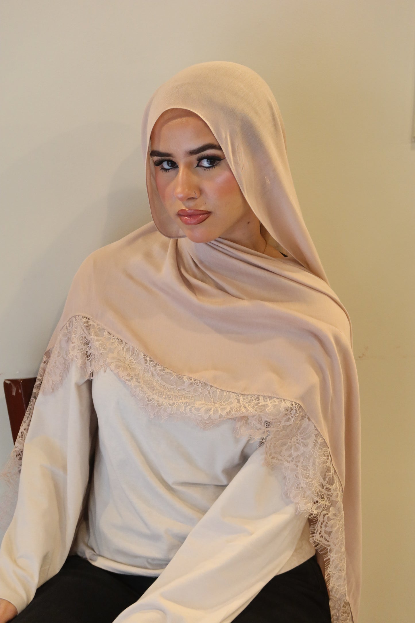 Champagne Blush Lace