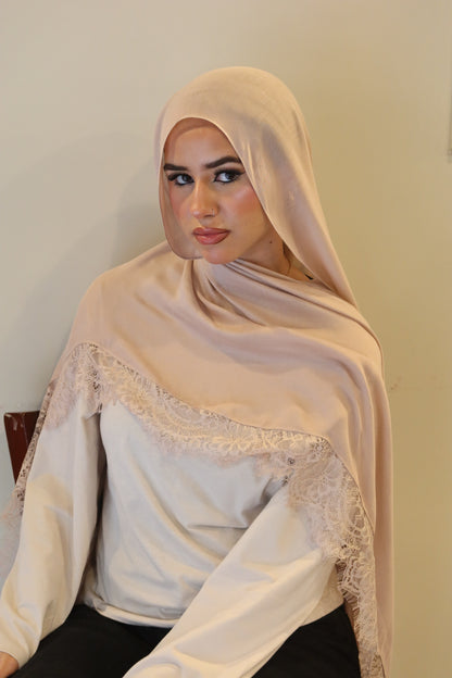 Champagne Blush Lace