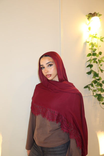 Red Rose Lace