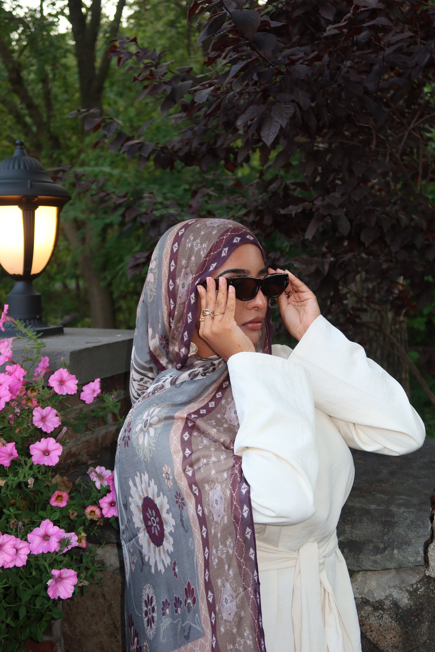Autumn Sage Pashmina