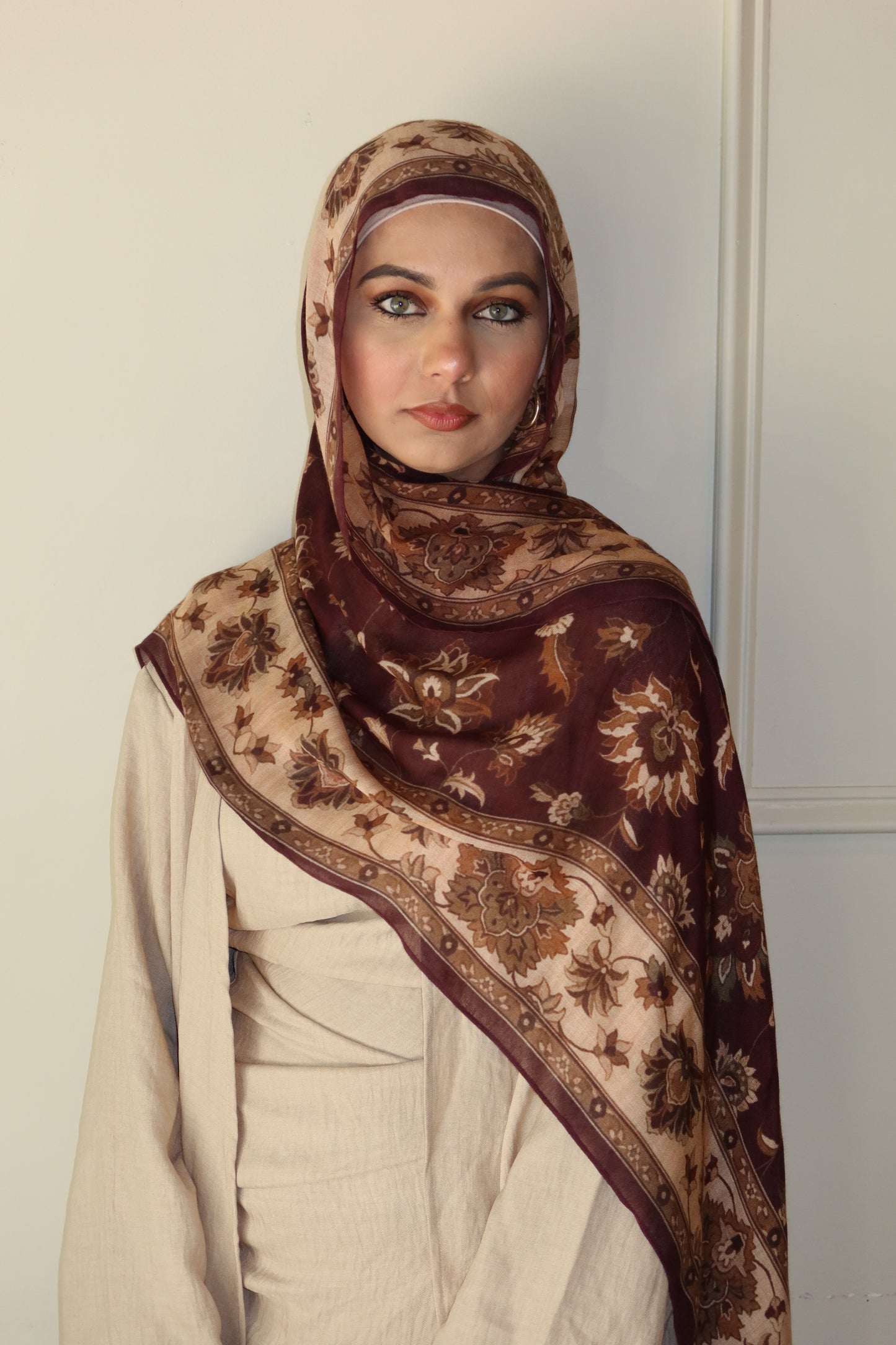 Chocolate Autumn Pashmina