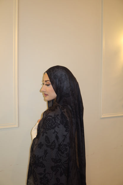 Black Vintage Lace