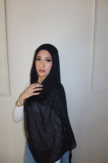 Black Polka Dot