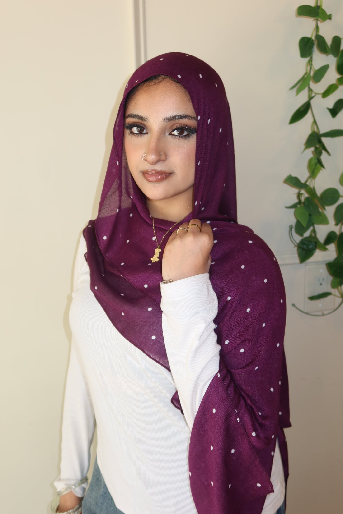 Purple Polka Dot