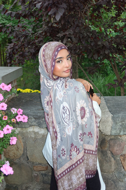 Autumn Sage Pashmina