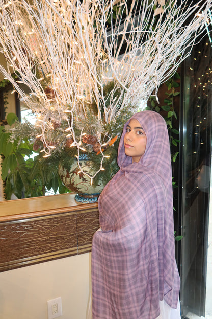Lilac Blush Plaid